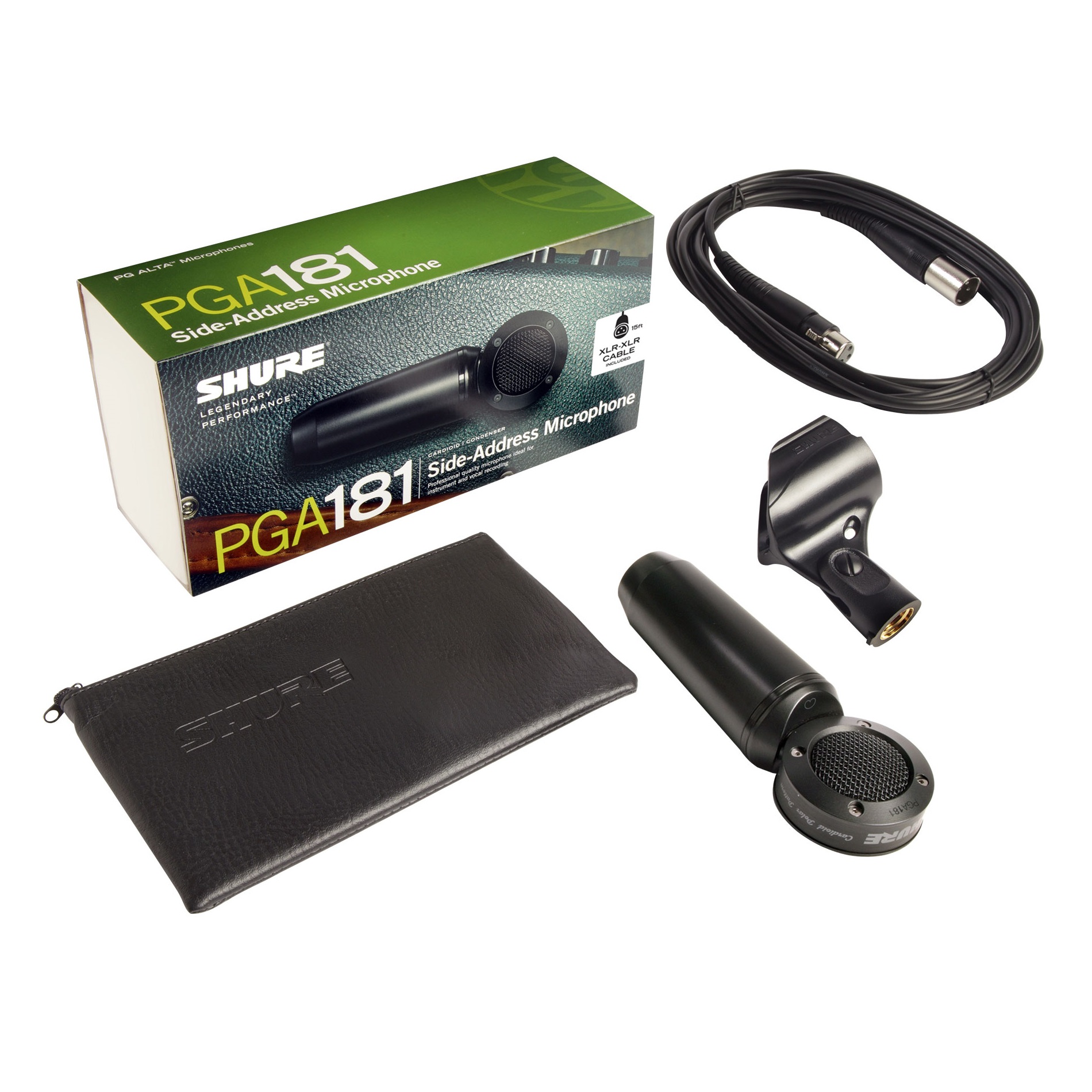 AUDIOIBIZA MICROFONO INSTRUMENTOS SHURE PGA181 XLR 1